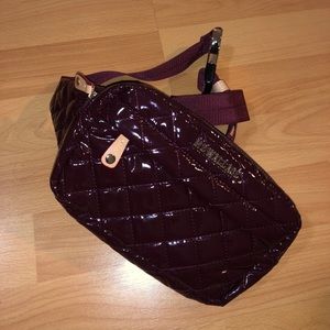 MZ Wallace burgundy fanny back belt bag BRAND NEW!
